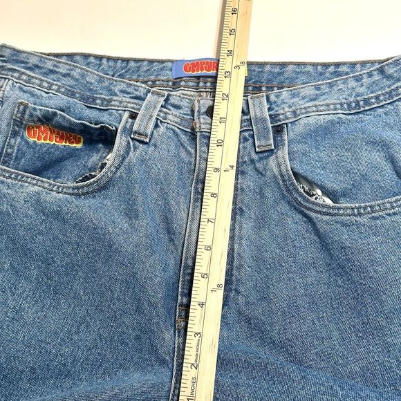 Empyre Jeans Mens Size 32 Relax Blue Denim Pants Relaxed Baggy Loose Y2K - Picture 8 of 15